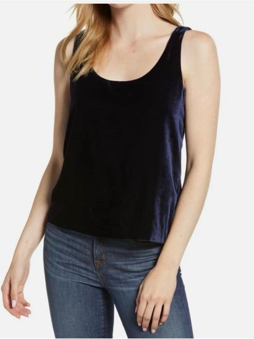NWT J.Crew Scoop Neck Tank Top size 0 fits like a small.